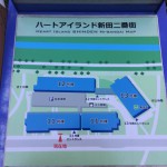 ハートアイランド新田二番外の団地内地図
